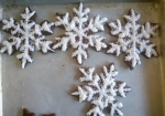 Large Snowflake Cookies
